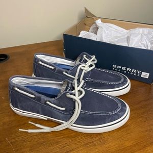 Sperry’s Halyward Navy White 9.5 M